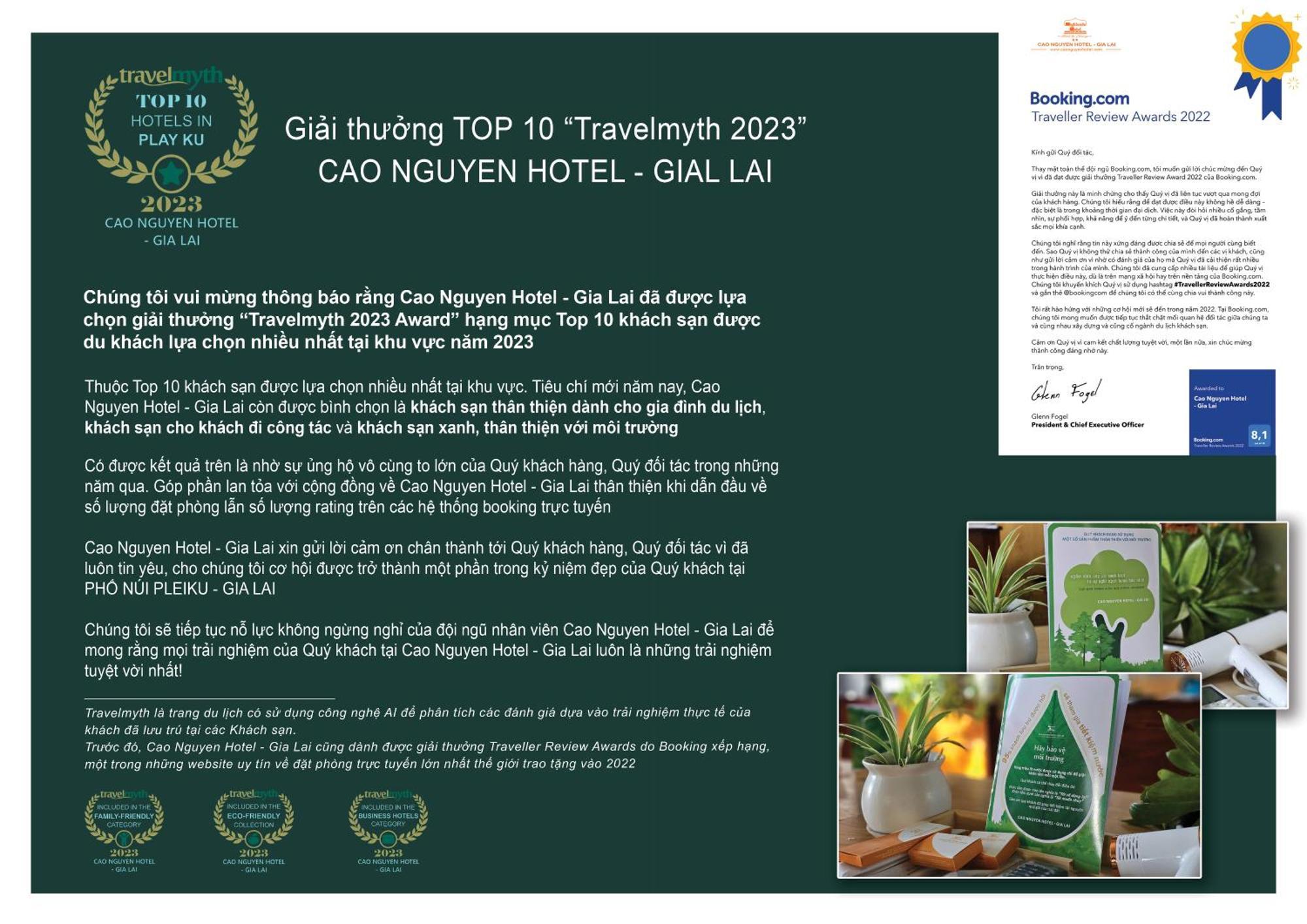 Cao Nguyen Hotel - Gia Lai Pleiku Exterior foto